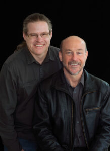 Jeremy Peirson, left, and Dane Davis. Photo by Martin Cohen