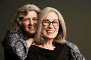 Lisa Churgin, left, and Carol Littleton. Photo by Christopher Fragapane