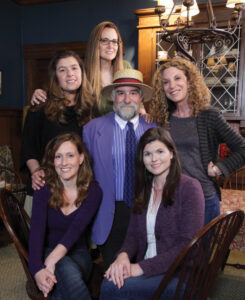 The Fosters editorial crew, clockwise from bottom left: Debra Weinstein, Sandra Angeline, Sharon Smith Holley, Sharon Silverman, Meghan Robertson and Michael Jablow.