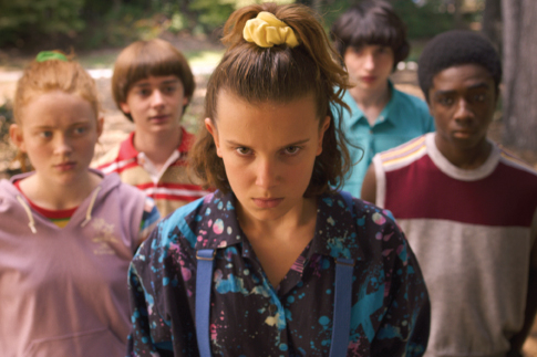 The-Stranger-Things-cast-Sadie-Sink-Noah-Schnapp-Millie-Bobby-Brown-Finn-Wolfhard-Caleb-McLaughlin The ‘Stranger Things’ cast: Sadie Sink, Noah Schnapp, Millie Bobby Brown, Finn Wolfhard, Caleb McLaughlin.