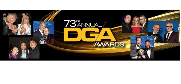 73rd DGA Awards logo w white
