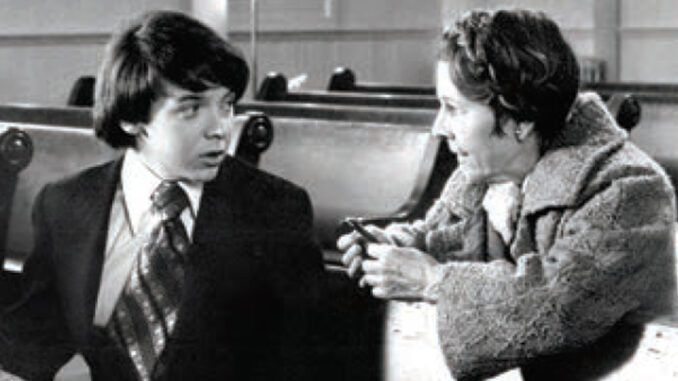 Ruth Gordon and Bud Cort in “Harold and Maude.” PHOTOFEST