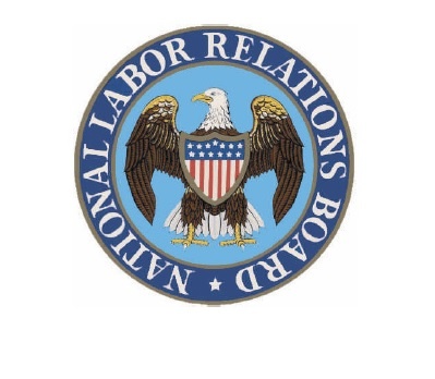 NLRB logo w white