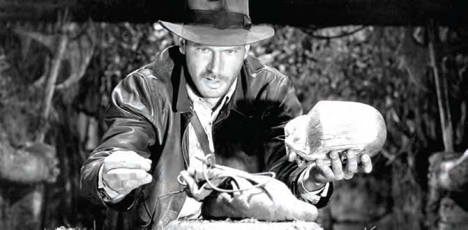 harrison ford in indiana jones Harrison Ford as Indiana Jones. PHOTO: AP PHOTOS
