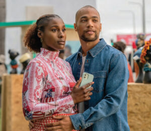 Issa Rae and Kendrick Sampson in “Insecure.”