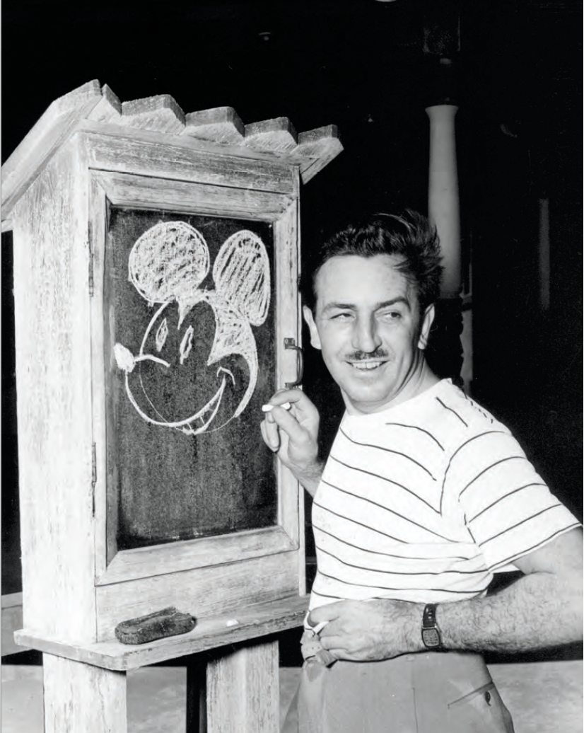 Walt Disney at the Pancoast Hotel, Miami Beach, Florida, 1941.