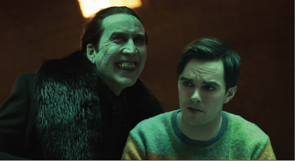 Nicolas Cage and Nicholas Hoult in “Renfield.”