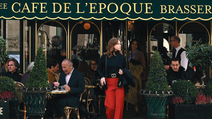 DAYTIME IN PARIS: Lou de Laâge and Valérie Lemercier in “Coup de Chance.”