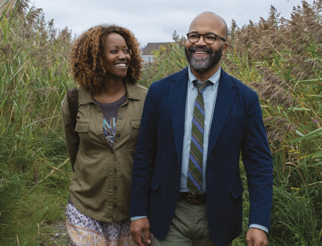 Erika Alexander and Jeffrey Wright in “American Fiction.”